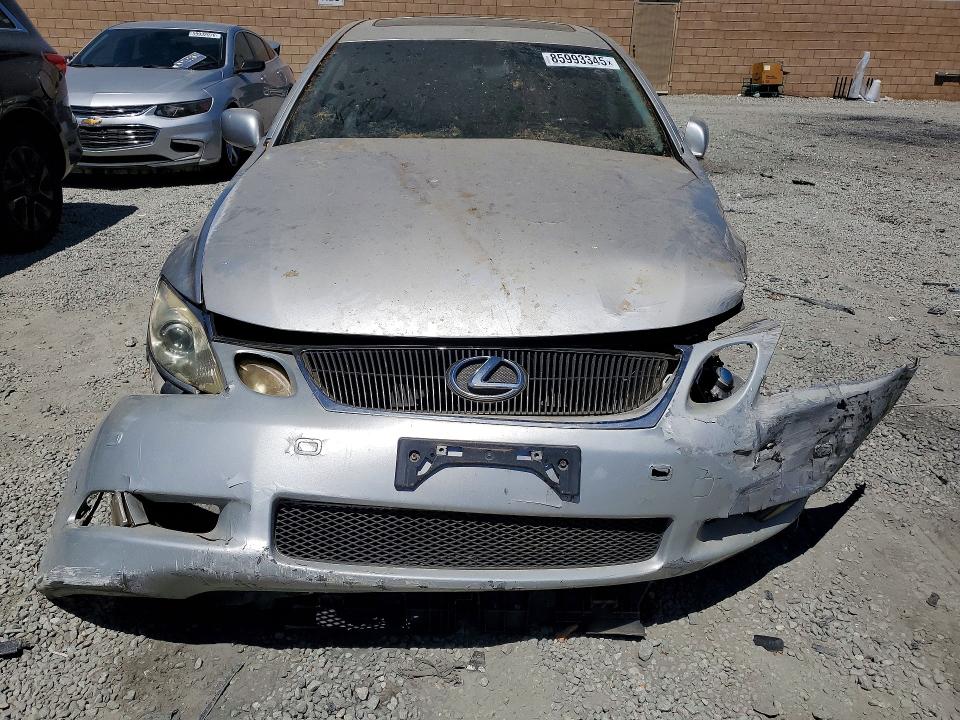 2006 Lexus Gs 430 VIN JTHBN96S265013589 COPART salvage auction — FRONT END, CA - CERT OF TITLE-SALVAGED, sold $475 on 2026-07-15 (photo 5)