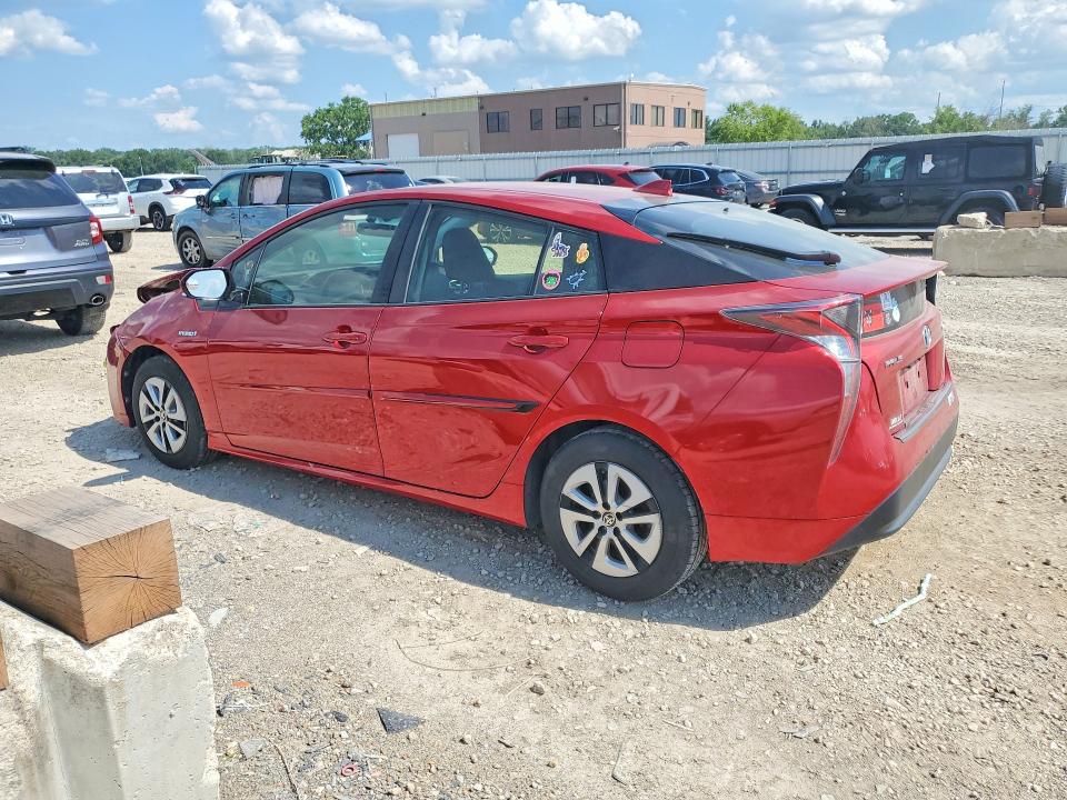 2016 Toyota Prius VIN JTDKARFU8G3513039 COPART salvage auction — FRONT END, Mo - Salvage Certificate Of Title, sold $100 on 2026-07-28 (photo 2)