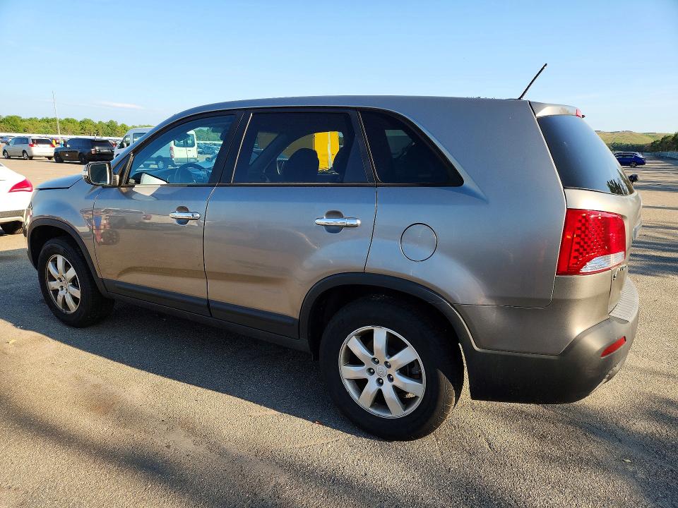 2012 Kia Sorento VIN 5XYKT3A17CG202695 COPART salvage auction — FRONT END, Ny - Mv-907A Salvage Certificate, sold $2,050 on 2026-07-13 (photo 2)