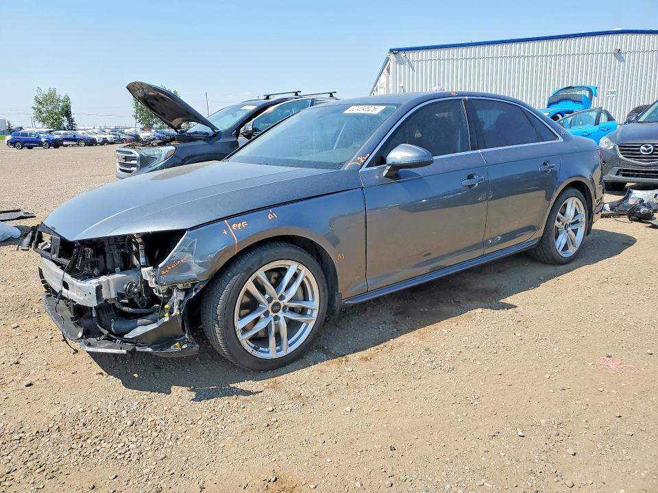 2018 Audi A4 VIN WAUCNAF40JN001956 — COPART salvage auction photo