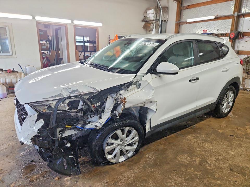 2019 Hyundai Tucson VIN KM8J3CA49KU855107 COPART salvage auction — FRONT END, Il - Certificate Of Title, sold $2,150 on 2026-07-16 (photo 1)