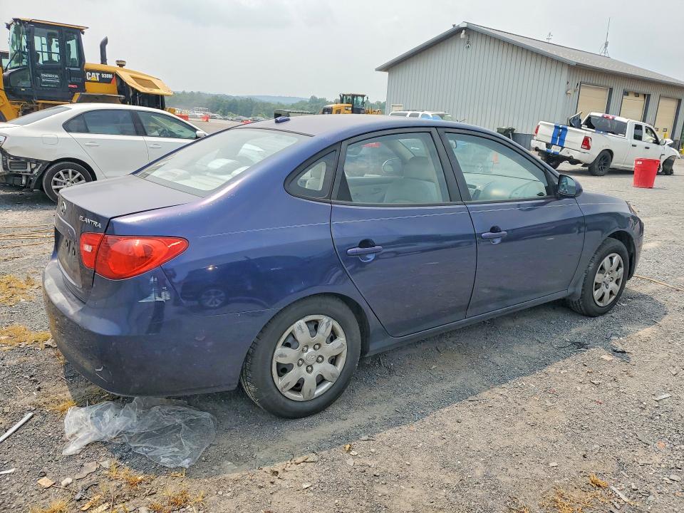 2008 Hyundai Elantra VIN KMHDU46D48U420139 COPART salvage auction — REAR END, PA - CERTIFICATE OF SALVAGE, sold $400 on 2026-07-27 (photo 3)