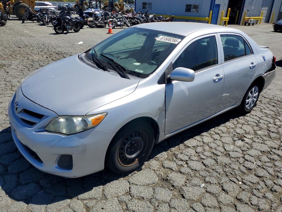 2012 Toyota Corolla VIN 5YFBU4EEXCP022378 COPART salvage auction — REAR END, CA - SALVAGE CERTIFICATE, sold $2,350 on 2026-07-31 (photo 1)