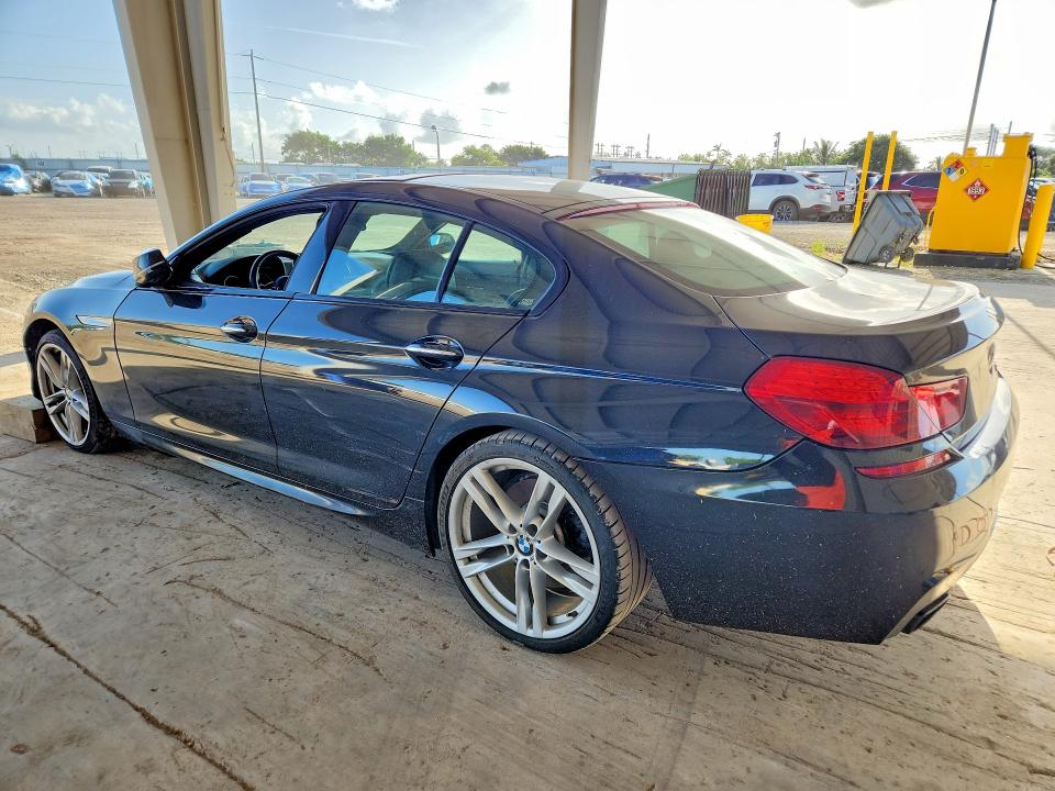 2017 BMW 6er VIN WBA6D4C51HD977601 COPART salvage auction — MECHANICAL, Fl - Certificate Of Title, sold $3,100 on 2026-08-18 (photo 2)