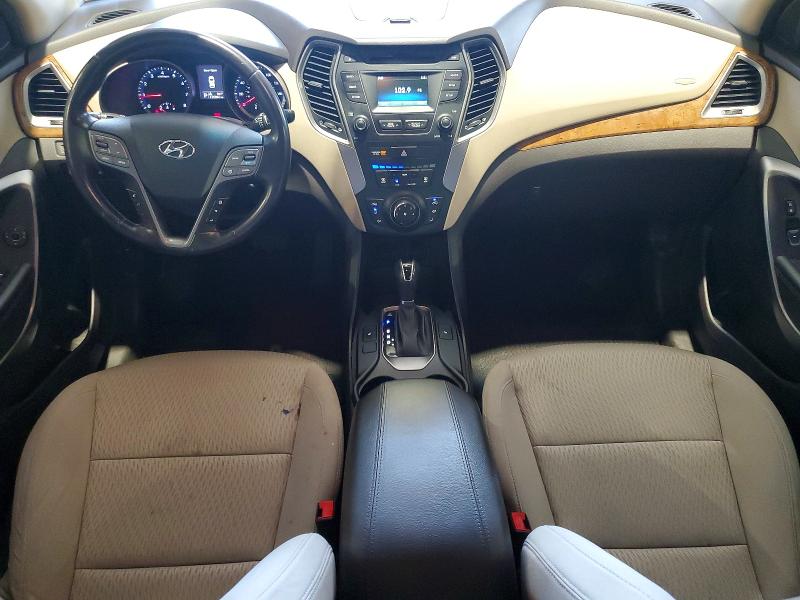 2014 Hyundai Santa fe VIN 5XYZUDLB4EG165843 COPART salvage auction — FRONT END, Salvage Title, sold $1,600 on 2026-07-15 (photo 8)