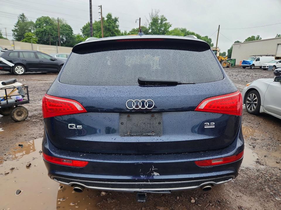 2010 Audi Q5 VIN WA1MKBFP2AA103311 COPART salvage auction — FRONT END, Pa - Certificate Of Salvage, sold $15 on 2026-07-20 (photo 6)