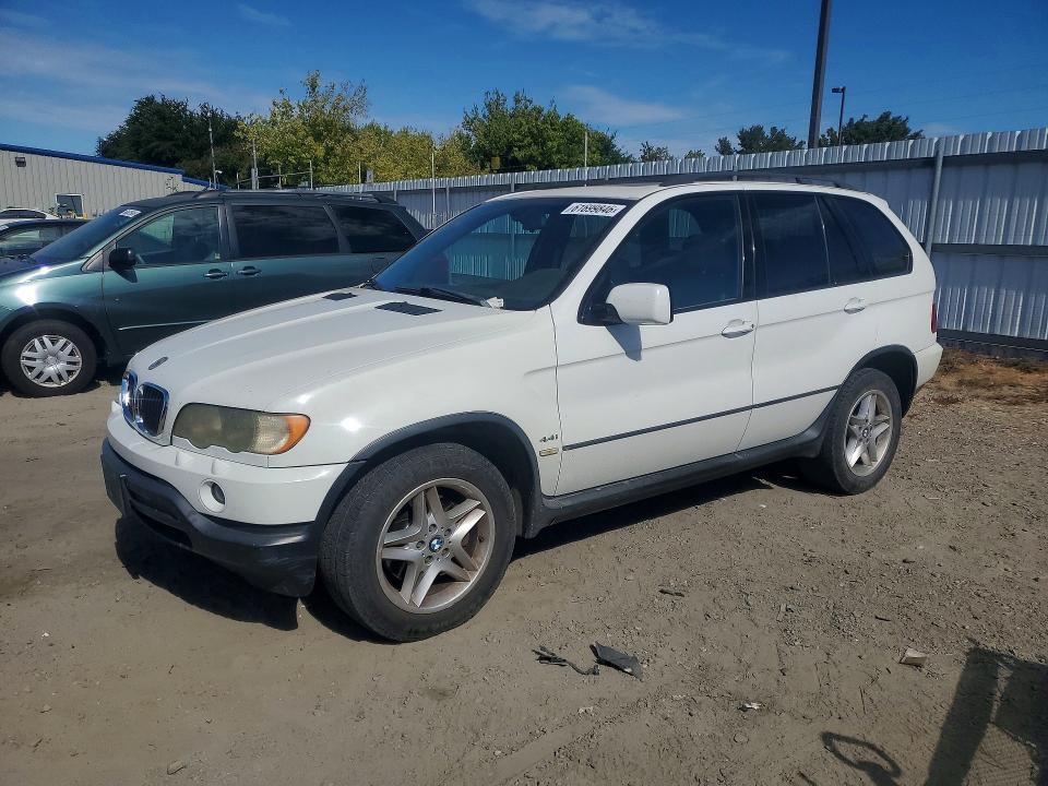 2002 BMW X5 VIN 5UXFB33532LH35619 COPART salvage auction — REAR END, CA - SALVAGE CERTIFICATE, sold $275 on 2026-07-28 (photo 1)