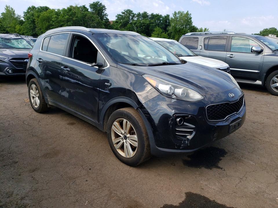 2017 Kia Sportage VIN KNDPMCAC0H7085938 COPART salvage auction — FRONT END, CT - CERT OF TITLE-SALVAGE, sold $2,200 on 2026-07-17 (photo 4)
