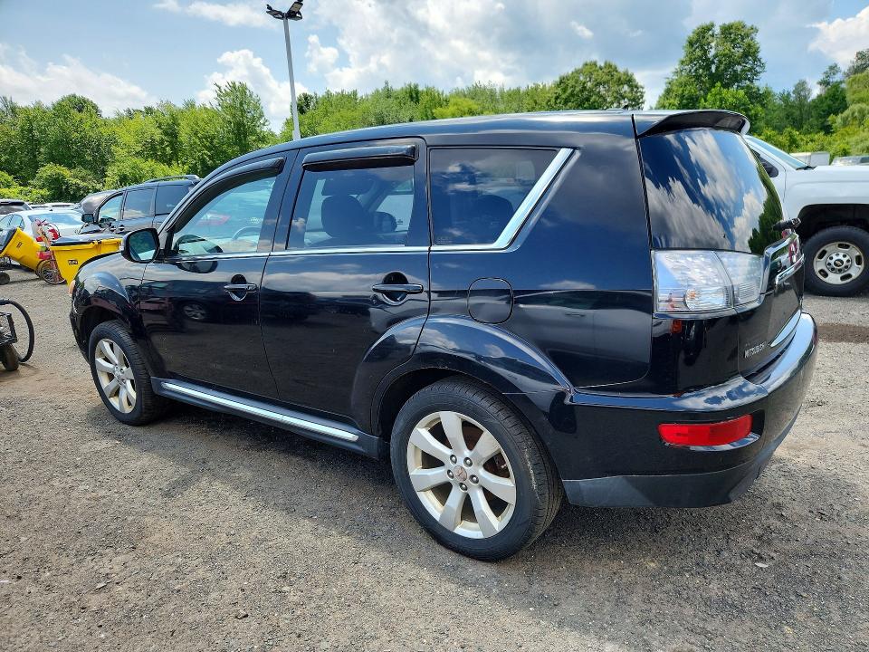 2010 Mitsubishi Outlander VIN JA4JT5AXXAZ007145 COPART salvage auction — FRONT END, NH - CERTIFICATE OF TITLE (P), sold $950 on 2026-07-27 (photo 2)