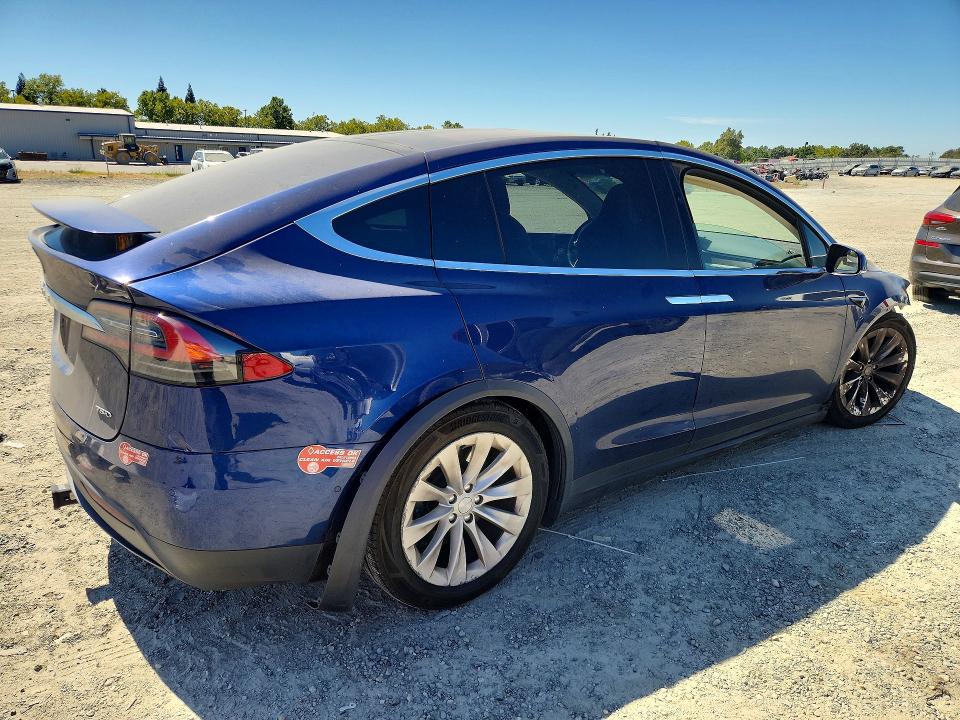 2017 Tesla Model x VIN 5YJXCBE25HF068805 COPART salvage auction — FRONT END, Ca - Salvage Certificate, sold $550 on 2026-07-21 (photo 3)