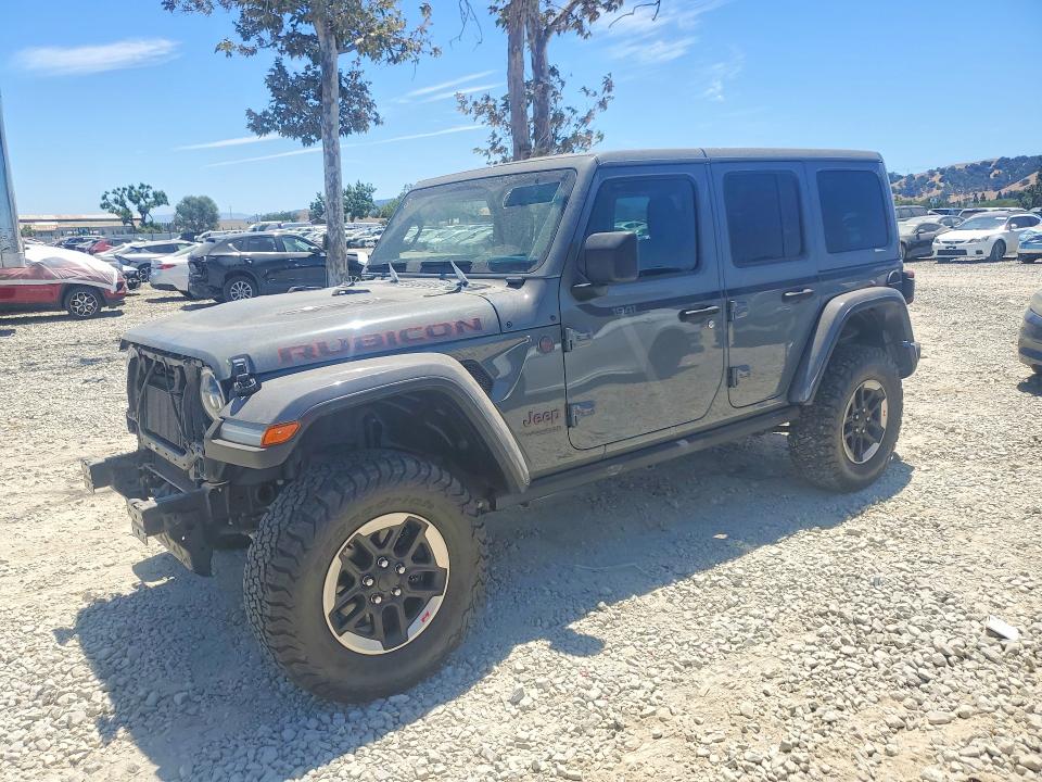 2019 Jeep Wrangler / VIN 1C4HJXFN6KW546541 COPART salvage auction — FRONT END, Ca - Salvage Certificate, sold $9,400 on 2026-08-25 (photo 1)