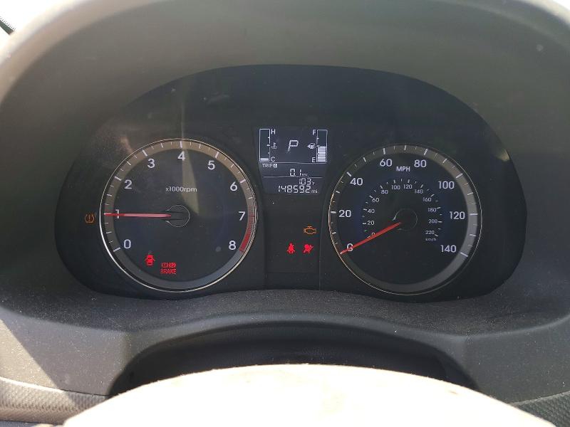 2016 Hyundai Accent VIN KMHCT4AE2GU105918 COPART salvage auction — MINOR DENT/SCRATCHES, Ca - App For Dup Clean Or Ac, sold $600 on 2026-07-31 (photo 9)
