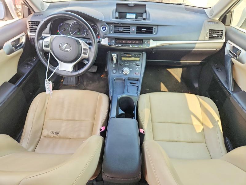 2012 Lexus Ct VIN JTHKD5BHXC2080931 COPART salvage auction — FRONT END, Va - Certificate Of Title, sold $3,550 on 2026-07-28 (photo 8)