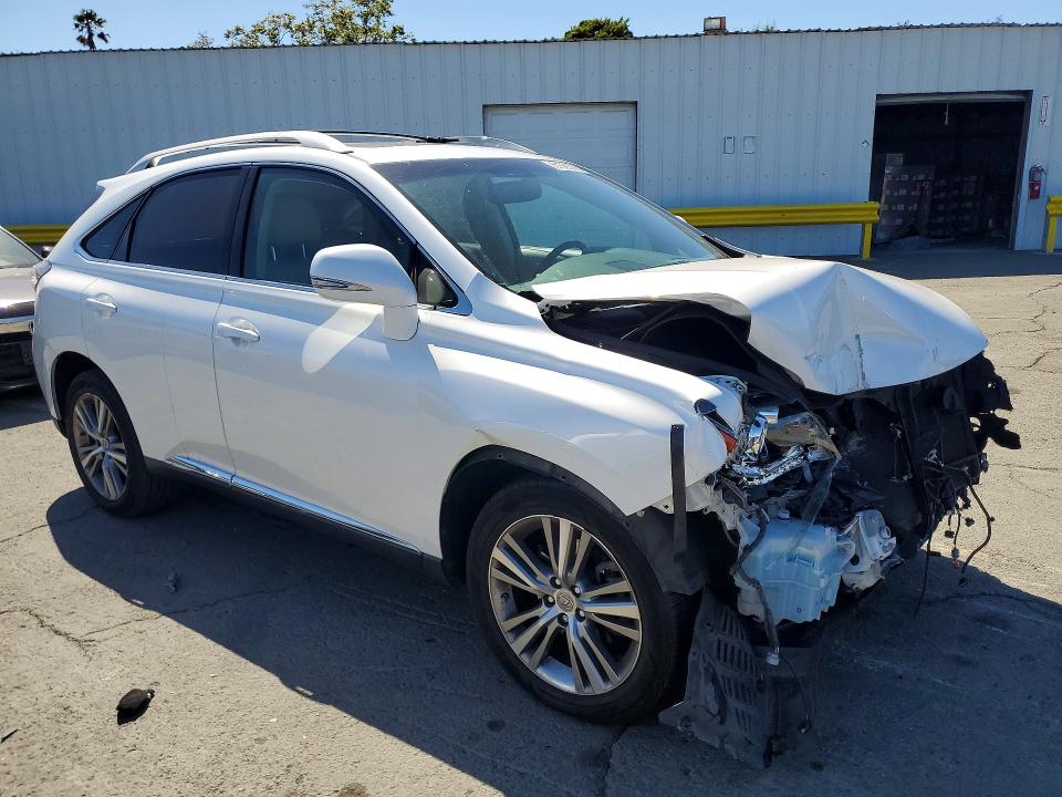 2015 Lexus Rx VIN JTJBK1BA1F2483314 COPART salvage auction — FRONT END, CA - SALVAGE CERTIFICATE, sold $2,750 on 2026-07-31 (photo 4)