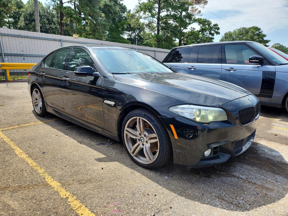 2016 BMW 5 series VIN WBAFV3C55GD687271 COPART salvage auction — MECHANICAL, Fl - Certificate Of Title, sold $3,357 on 2026-08-03 (photo 4)