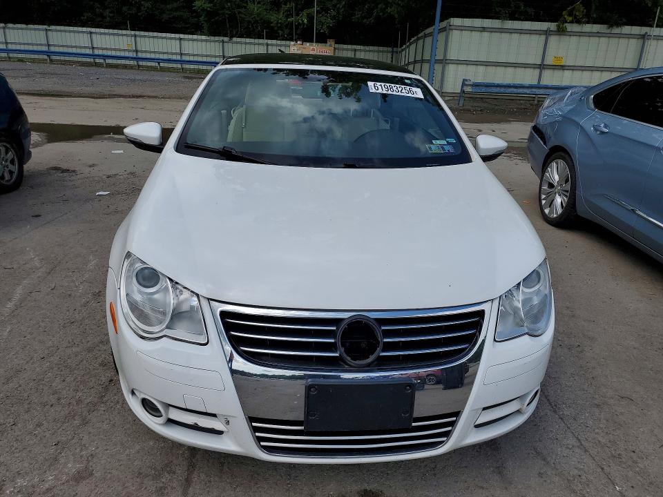 2009 Volkswagen Eos VIN WVWBA71F59V022674 COPART salvage auction — ROOF, Pa - Certificate Of Salvage, sold $100 on 2026-08-06 (photo 5)