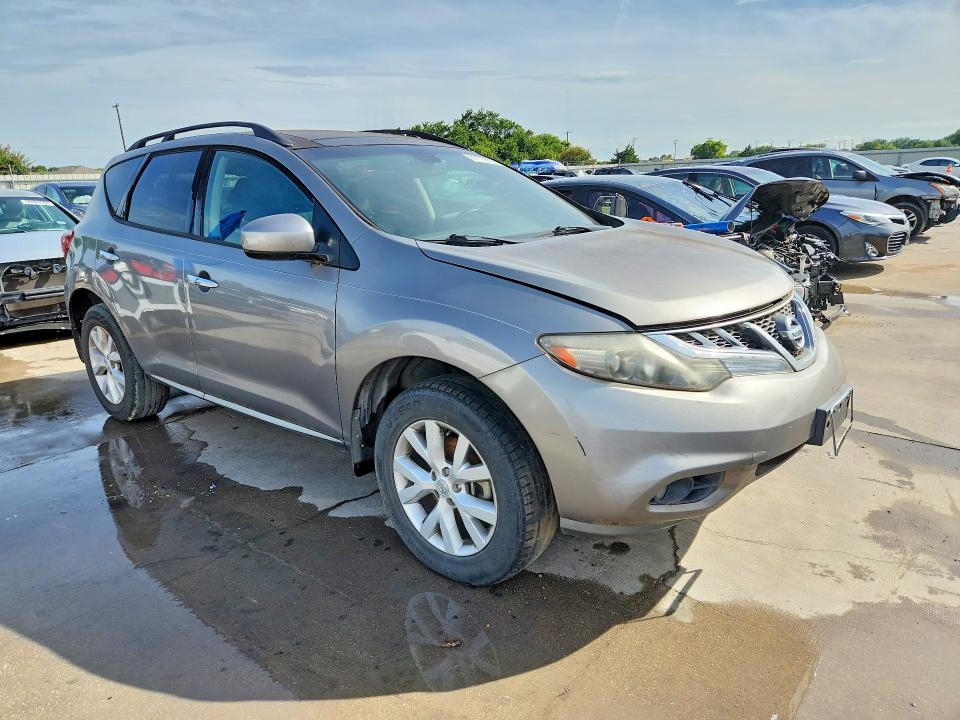 2011 Nissan Murano VIN JN8AZ1MU7BW055868 COPART salvage auction — MINOR DENT/SCRATCHES, Tx - Certificate Of Title, sold $250 on 2026-07-30 (photo 4)
