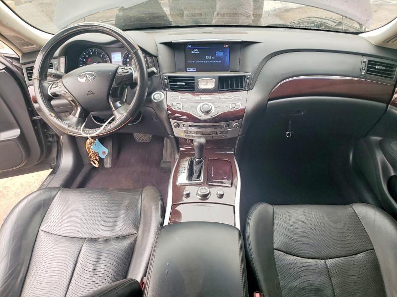 2011 Infiniti M37 VIN JN1BY1AR0BM372909 COPART salvage auction — FRONT END, Ct - Cert Of Title-Salvage, sold $575 on 2026-07-31 (photo 8)