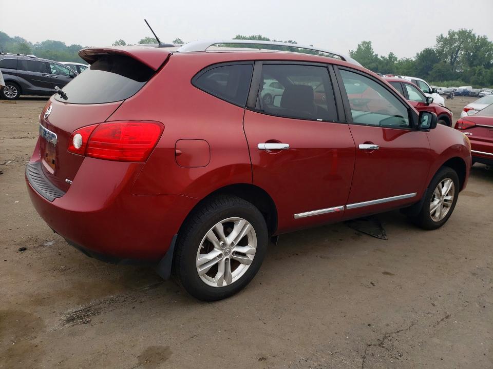 2015 Nissan Rogue VIN JN8AS5MV0FW759971 COPART salvage auction — SIDE, CT - CERT OF TITLE-SALVAGE, sold $500 on 2026-07-24 (photo 3)