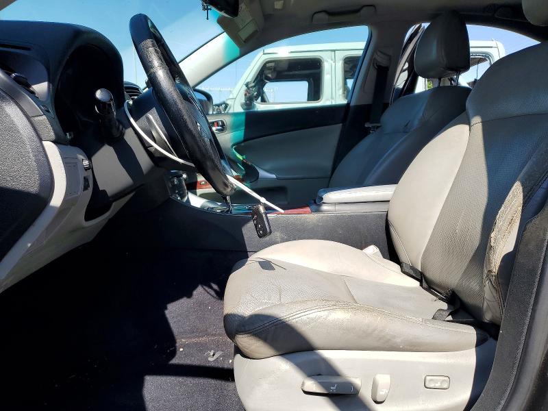 2006 Lexus Is 250 VIN JTHBK262662019672 COPART salvage auction — REAR END, CA - DIS/DLR/EXP ONLY CLEAN TITLE, sold $775 on 2026-07-22 (photo 7)