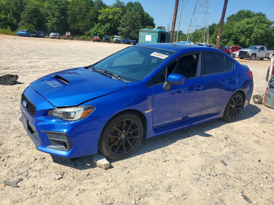 2018 Subaru Wrx VIN JF1VA1F60J9835703 COPART salvage auction — MECHANICAL, Nc - Dealer Only Salvage Title, sold $725 on 2026-07-27 (photo 1)