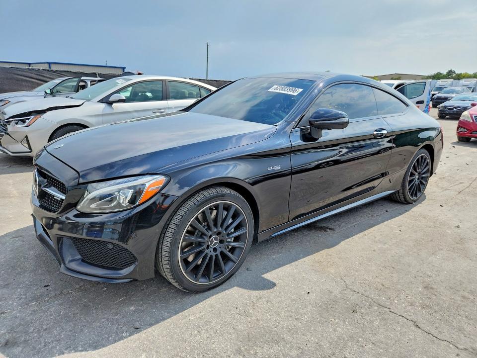 2018 Mercedes-benz C-klasse amg VIN WDDWJ6EB8JF612763 COPART salvage auction — MINOR DENT/SCRATCHES, Fl - Certificate Of Title (P), sold $12,000 on 2026-08-13 (photo 1)