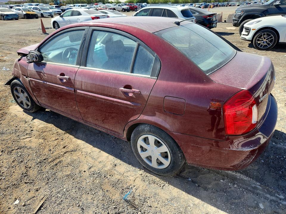 2006 Hyundai Accent VIN KMHCN46CX6U033804 COPART salvage auction — FRONT END, Nv - Non-Repairable Vehicle Cert, sold $450 on 2026-07-07 (photo 2)