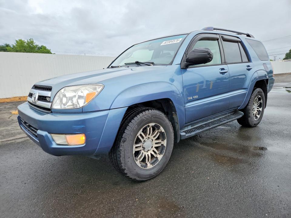 2005 Toyota 4runner VIN JTEBT14R750055210 COPART salvage auction — REAR END, Ma - Certificate Of Title, sold $475 on 2026-07-24 (photo 1)