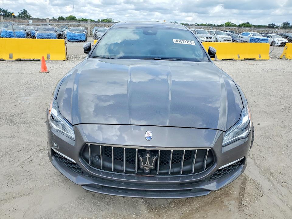 2018 Maserati Quattroporte VIN ZAM56YPL4J1281259 COPART salvage auction — FRONT END, FL - CERT OF TITLE SLVG REBUILDABLE, sold $1,100 on 2026-07-29 (photo 5)