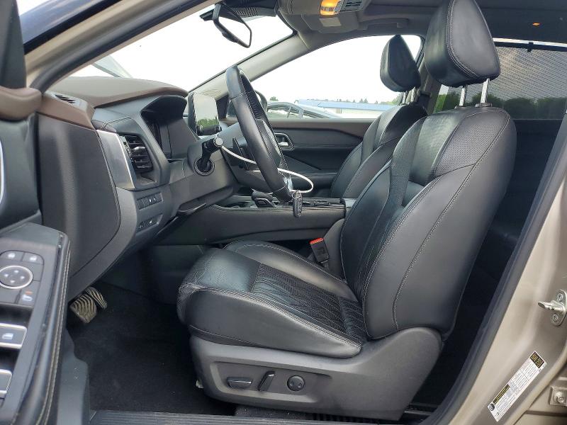 2021 Nissan Rogue VIN JN8AT3DD6MW301292 COPART salvage auction — FRONT END, Salvage Title, sold $9,200 on 2026-08-21 (photo 7)