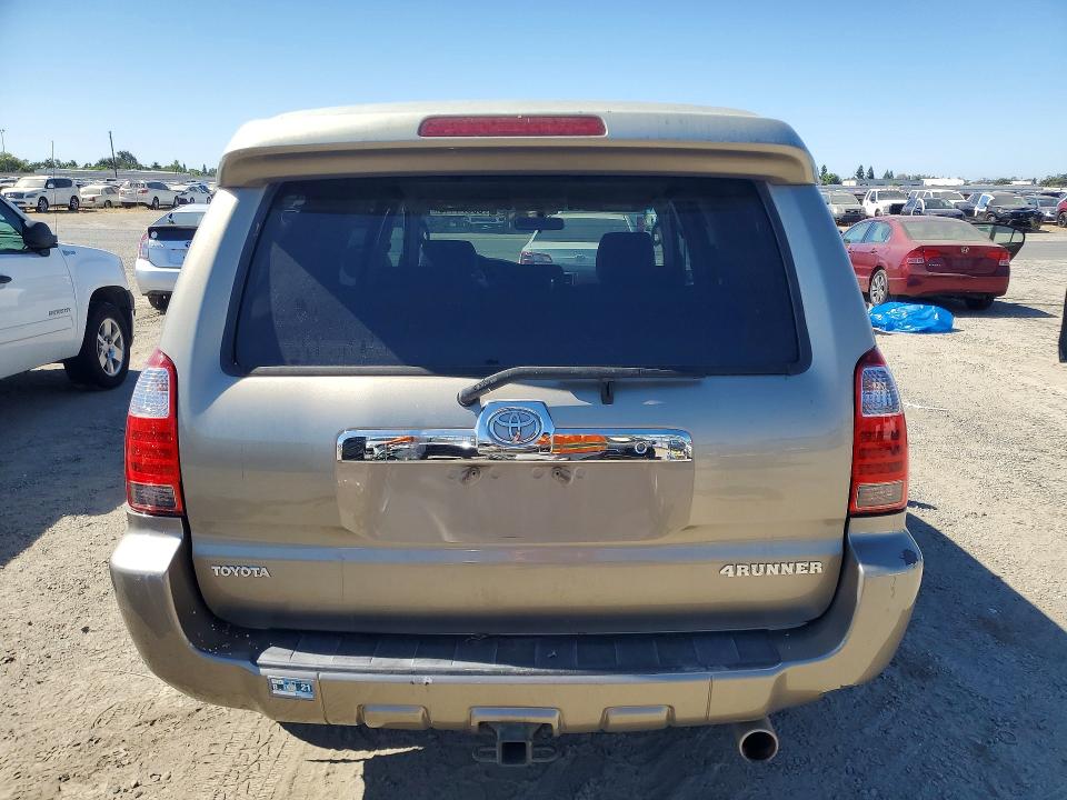 2006 Toyota 4runner VIN JTEBU14RX60101045 COPART salvage auction — FRONT END, CA - SALVAGE CERTIFICATE, sold $2,500 on 2026-07-28 (photo 6)