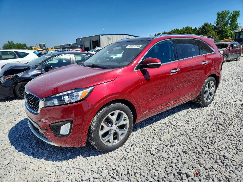 2016 Kia Sorento VIN 5XYPKDA56GG002091 COPART salvage auction — ALL OVER, MI - CERTIFICATE OF TITLE, sold $1,350 on 2026-07-30 (photo 1)