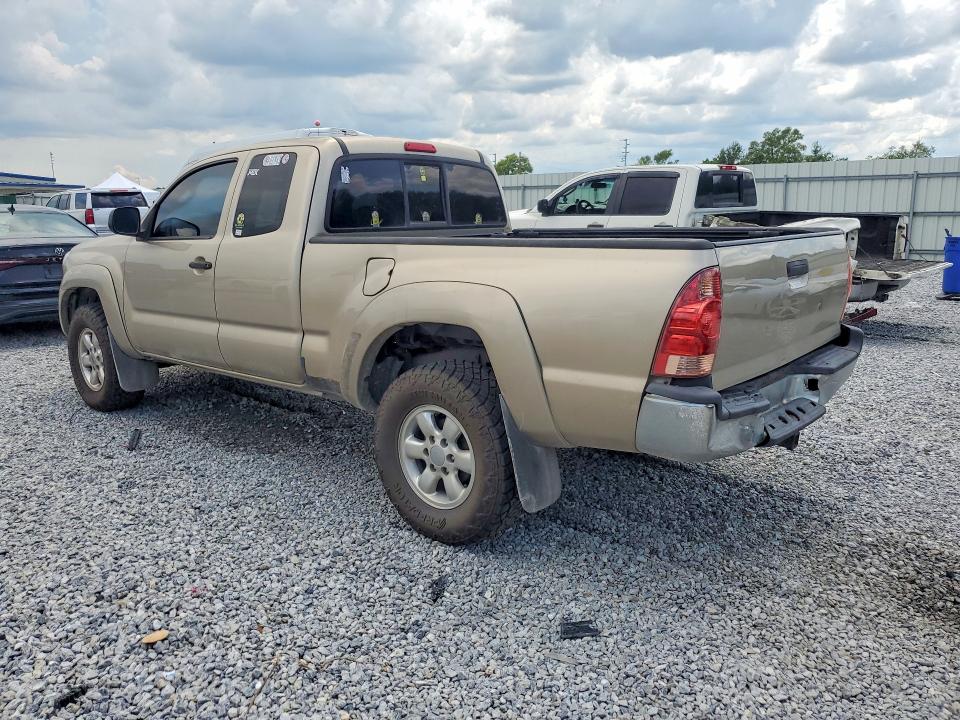 2008 Toyota Tacoma VIN 5TETX62NX8Z549382 COPART salvage auction — REAR END, La - Cert Of Title-Salvage, sold $3,950 on 2026-07-13 (photo 2)