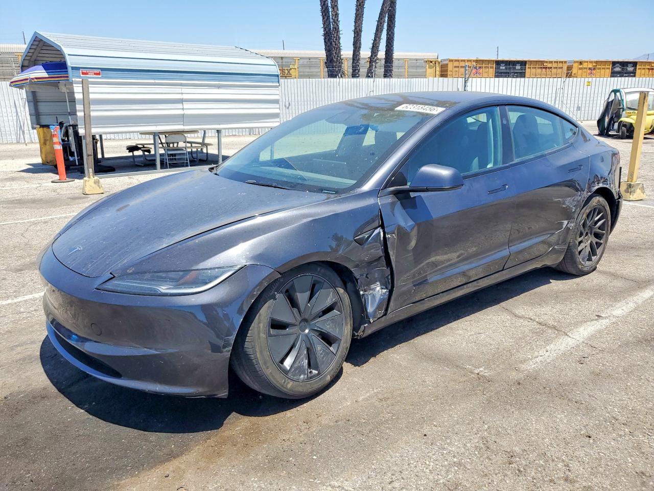 2024 Tesla Model 3 VIN 5YJ3E1EA9RF747021 — COPART salvage auction photo