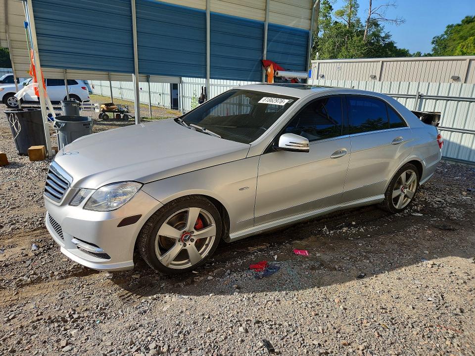 2012 Mercedes-benz E-klasse VIN WDDHF5KB0CA588306 COPART salvage auction — REAR END, Sc - Certificate Of Title, sold $175 on 2026-07-28 (photo 1)