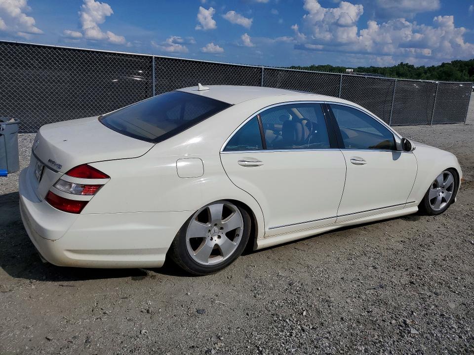 2008 Mercedes-benz S-klasse VIN WDDNG86X48A193981 COPART salvage auction — WATER/FLOOD, Sc - Cert Of Title-Salvage Water, sold $500 on 2026-08-12 (photo 3)