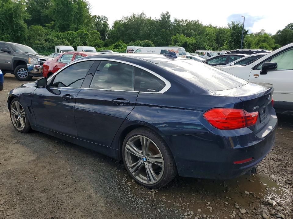 2016 BMW 4er VIN WBA4C9C55GG141567 COPART salvage auction — FRONT END, Nj - Cert Of Title-Salvage, sold $450 on 2026-07-23 (photo 2)