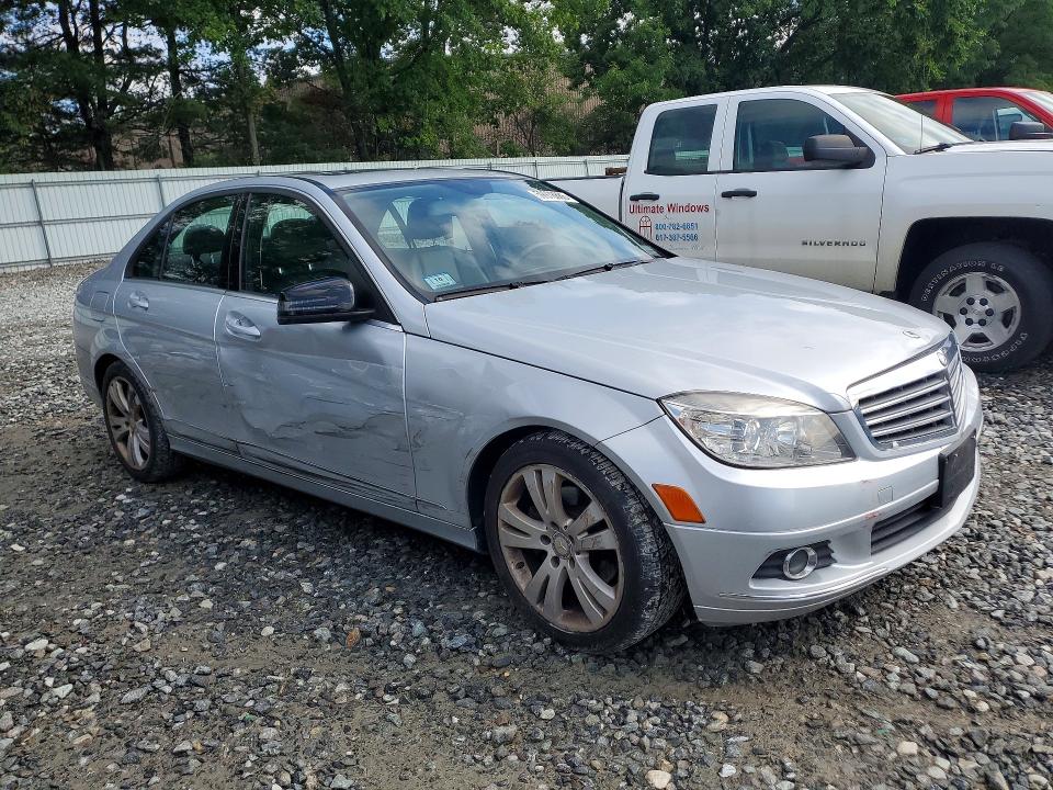 2011 Mercedes-benz C class VIN WDDGF8BB5BR145078 COPART salvage auction — SIDE, Ma - Cert Of Title-Reconstrctd Coll, sold $750 on 2026-07-16 (photo 4)