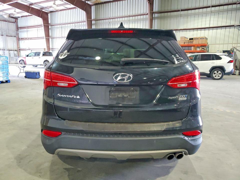 2016 Hyundai Santa fe VIN 5XYZW4LA5GG346485 COPART salvage auction — WATER/FLOOD, Fl - Cert Of Title-Slvg Rebld Flood, sold $800 on 2026-07-20 (photo 6)