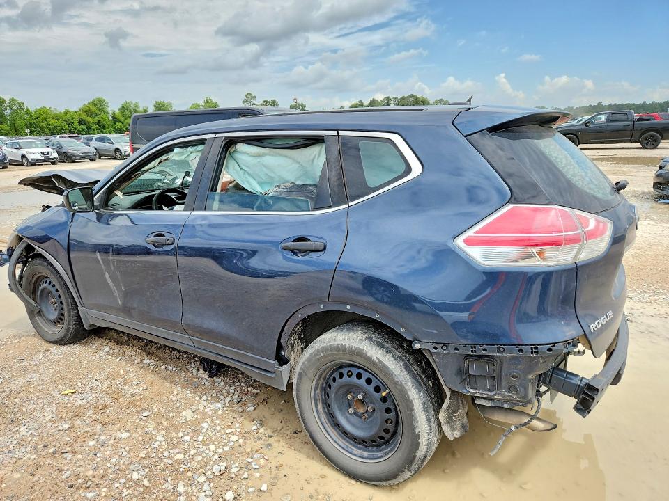 2016 Nissan Rogue VIN JN8AT2MT1GW016344 COPART salvage auction — FRONT END, Tx - Certificate Of Title (P), sold $1,000 on 2026-07-28 (photo 2)