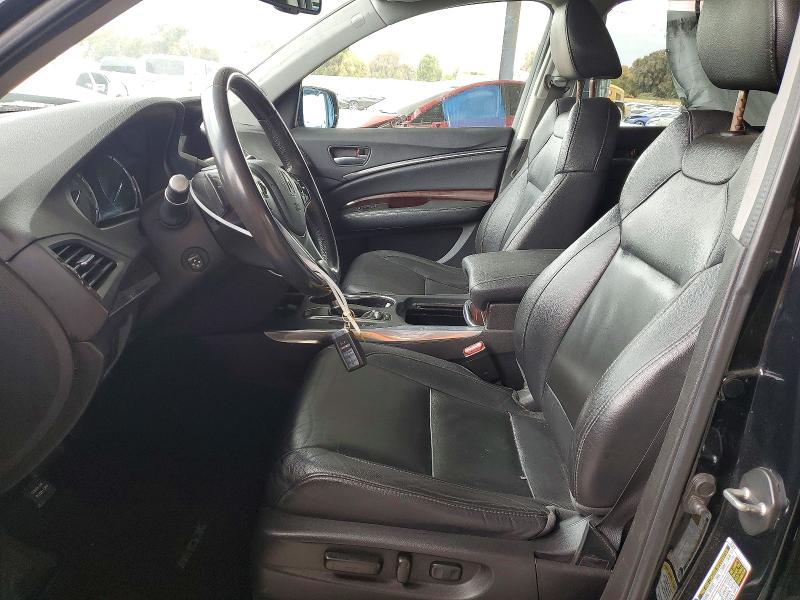 2014 Acura Mdx VIN 5FRYD4H23EB020299 COPART salvage auction — FRONT END, Ca - Salvage Certificate, sold $15 on 2026-07-23 (photo 7)