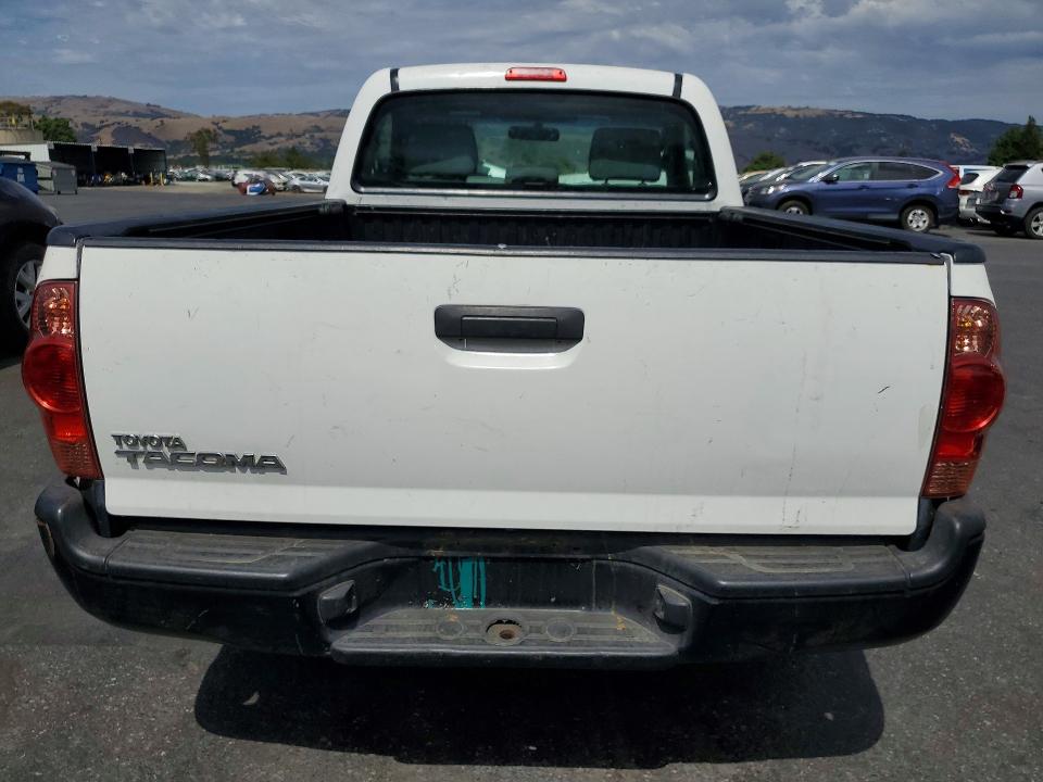 2008 Toyota Tacoma VIN 5TENX22N48Z491884 COPART salvage auction — FRONT END, Ca - Non-Repairable Vehicle Cert, sold $1,400 on 2026-07-21 (photo 6)