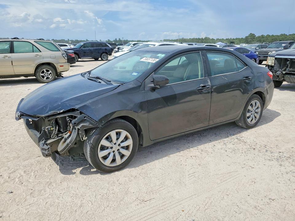 2014 Toyota Corolla VIN 5YFBURHE3EP097273 COPART salvage auction — FRONT END, Tx - Certificate Of Title, sold $2,300 on 2026-07-10 (photo 1)