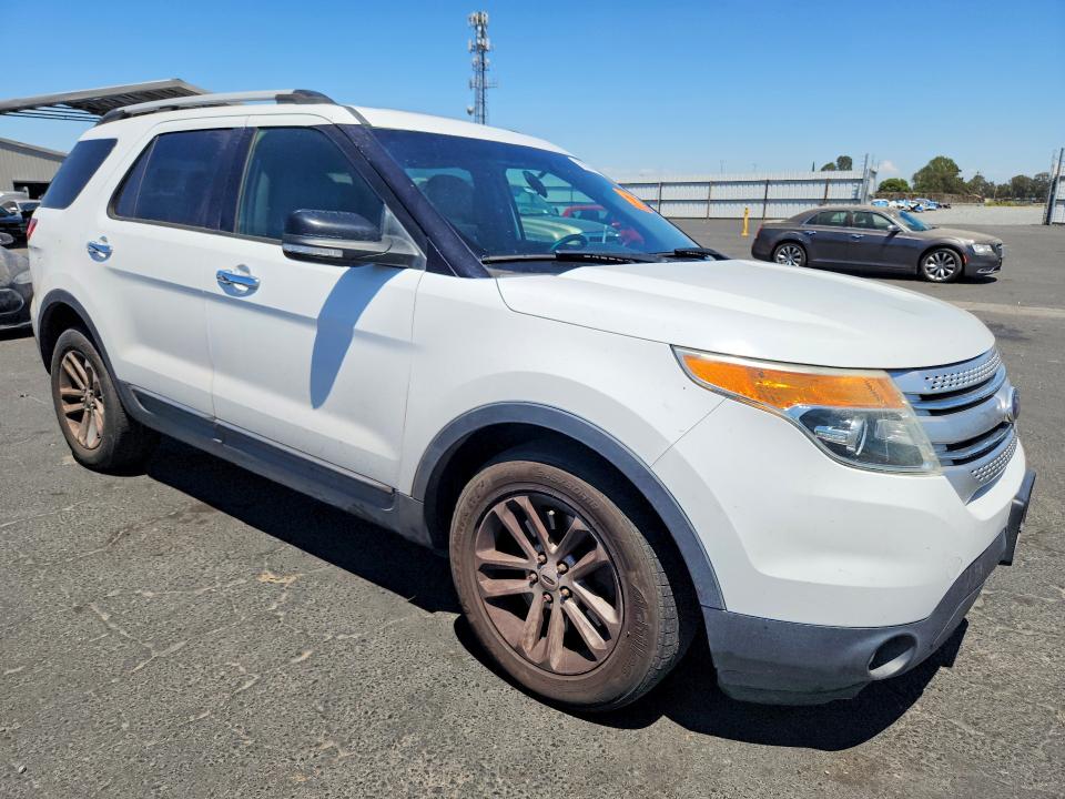 2015 Ford Explorer VIN 1FM5K7D84FGB74142 COPART salvage auction — MECHANICAL, Ca - Dis/Dlr/Exp App For Dup Clean, sold $875 on 2026-07-09 (photo 4)
