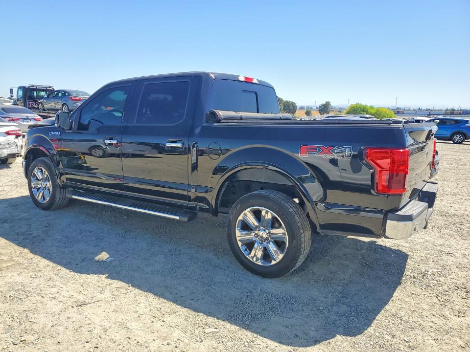 2018 Ford F-150 VIN 1FTEW1EG6JKF22850 COPART salvage auction — FRONT END, Ca - Salvage Certificate, sold $4,300 on 2026-07-30 (photo 2)