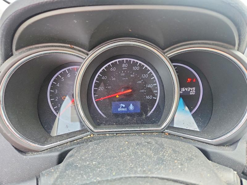 2011 Nissan Murano VIN JN8AZ1MU7BW055868 COPART salvage auction — MINOR DENT/SCRATCHES, Tx - Certificate Of Title, sold $250 on 2026-07-30 (photo 9)