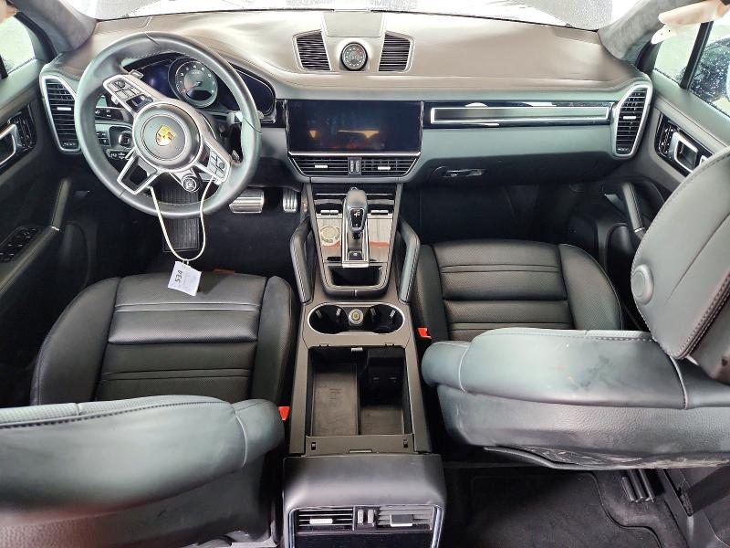 2021 Porsche Cayenne VIN WP1AG2AY1MDA33179 COPART salvage auction — Rear End, Sv - Salvage Title, sold $24,600 on 2026-09-24 (photo 8)