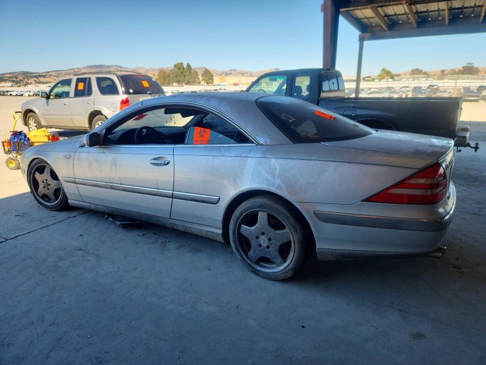 2000 Mercedes-benz Cl-class VIN WDBPJ75J7YA002337 COPART salvage auction — FRONT END, Ca - Dis/Dlr/Exp Only Clean Title, sold $150 on 2026-07-30 (photo 2)