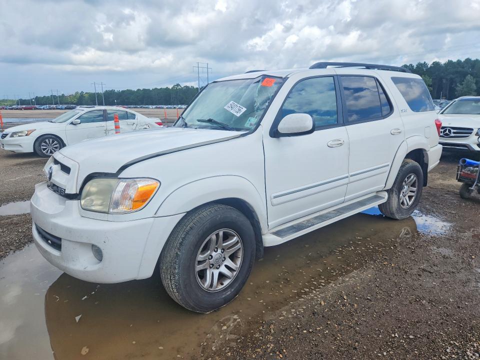 2007 Toyota Sequoia VIN 5TDZT34A87S289624 COPART salvage auction — FRONT END, LA - CERT OF TITLE-SALVAGE, sold $925 on 2026-07-17 (photo 1)