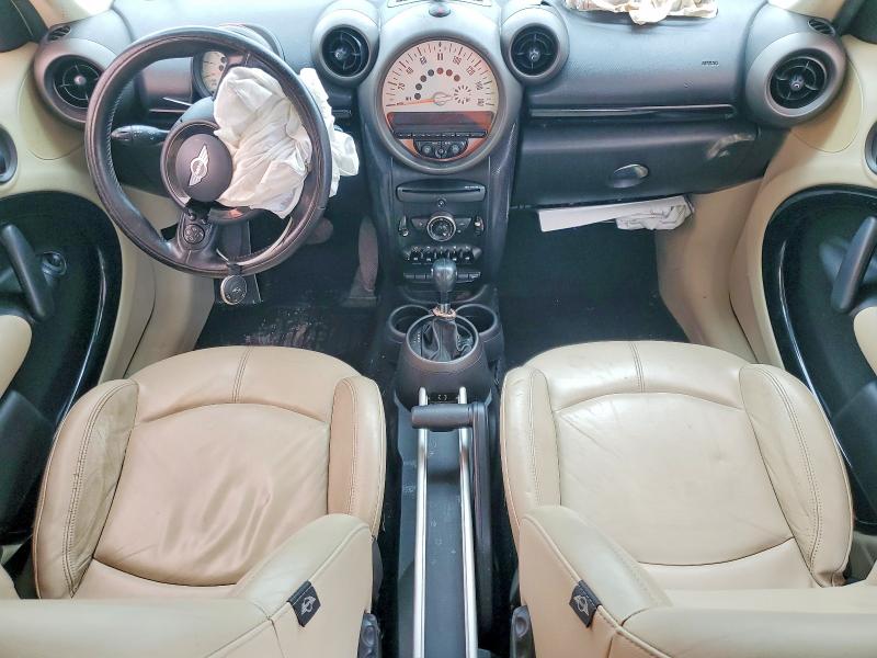 2011 Mini Cooper VIN WMWZB3C57BWM01472 COPART salvage auction — FRONT END, TX - SALVAGE VEHICLE TITLE (P), sold $650 on 2026-07-16 (photo 8)
